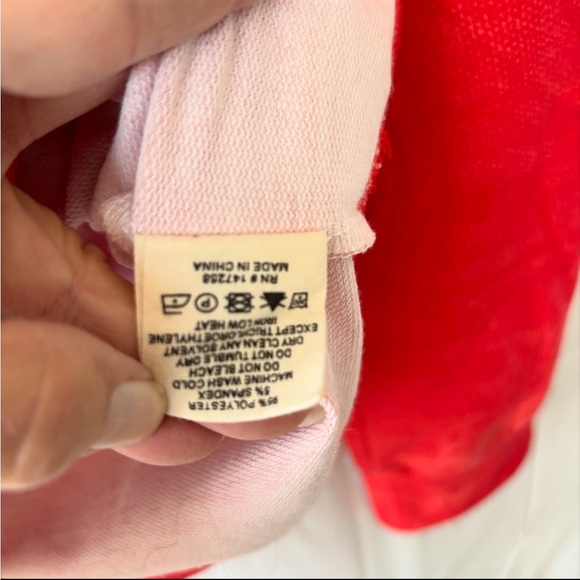 NWOT Simply Southern Red White Blue Patriotic Flag USA Pullover Shirt SZ L - Picture 8 of 10